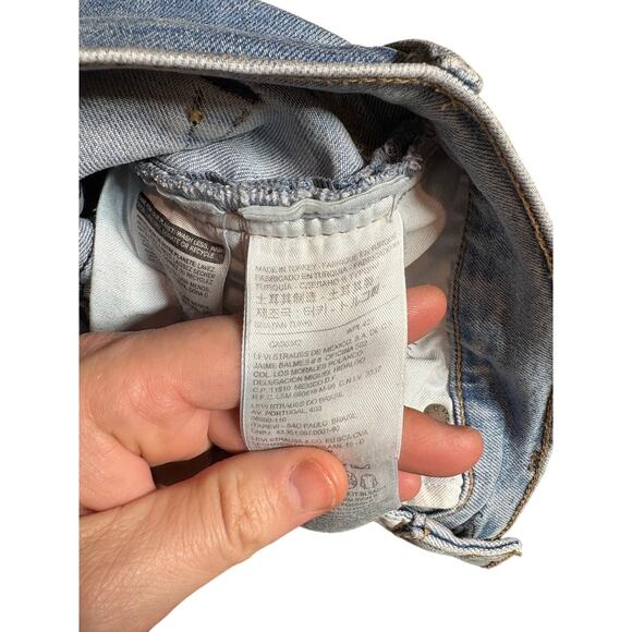 Levis Made & Crafted 2 Tone High Rise Skinny Jeans Womens 28x30 Japanese Denim - Picture 8 of 12